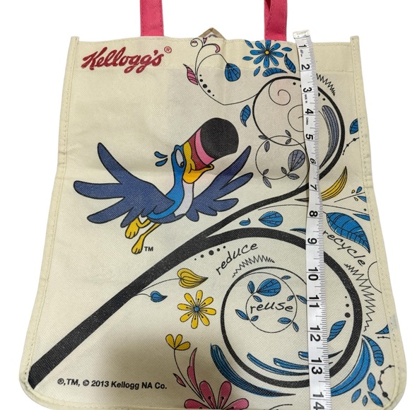 Kellogg's Froot Loops Toucan Sam Tote Bag 2013 Reusable - Picture 9 of 10